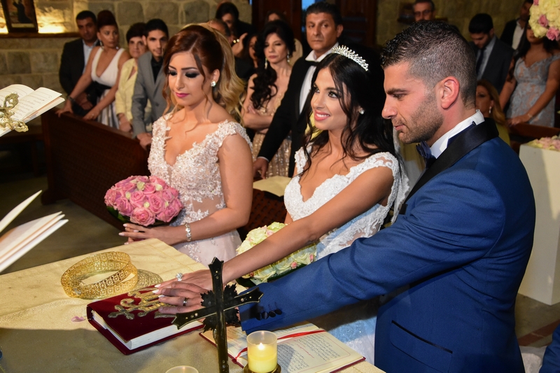 Wedding of Toni Chidiac and Joanna Khoury - Church